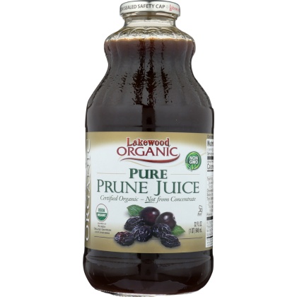 LAKEWOOD: Organic Pure Prune Juice, 32 oz