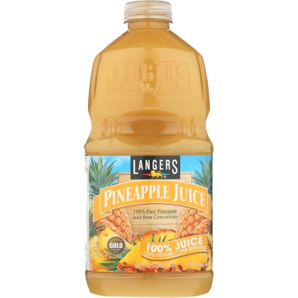 LANGERS: Pineapple Juice with Vitamin C, 64 fl oz