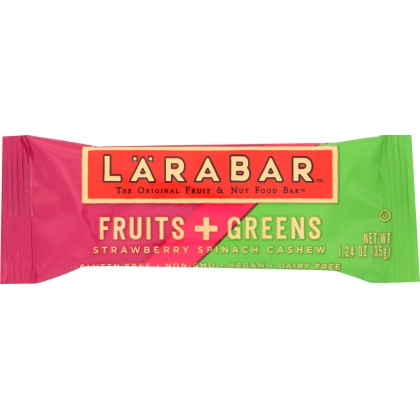 LARABAR: Strawberry Spinach Cashew Bar, 1.24 oz