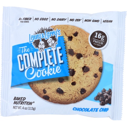 LENNY & LARRY\'S: The Complete Cookie Chocolate Chip, 4 oz