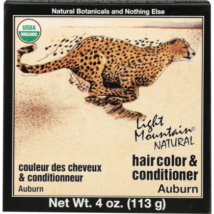 LIGHT MOUNTAIN: Auburn Hair and Color Conditioner, 4 oz
