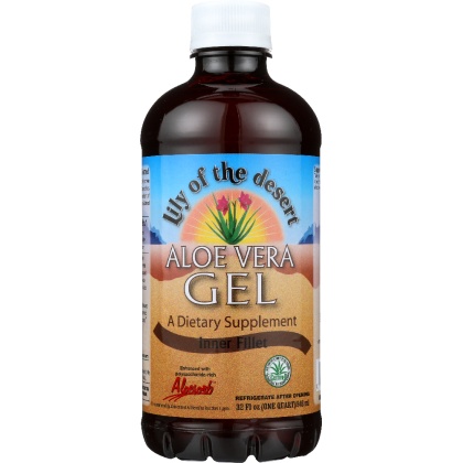 LILY OF THE DESERT: Aloe Vera Gel Inner Fillet, 32 oz
