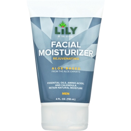 LILY OF THE DESERT: Facial Moisturizer Mens, 4 fl oz