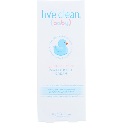 LIVE CLEAN: Diaper Ointment, 2.6 oz