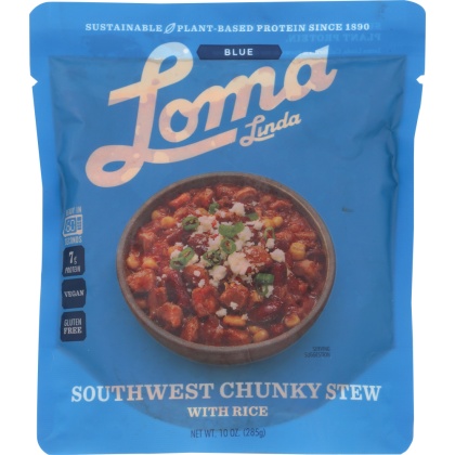 LOMA BLUE: Southwest Chunky Stew Soup, 10 oz