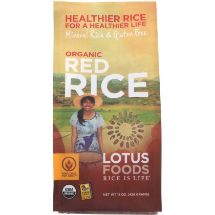 LOTUS FOODS: Organic Red Rice, 15 oz