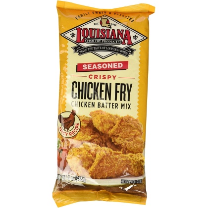 LOUISIANA:  Seasoned Crispy Chicken Fry Batter, 9 Oz