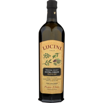 LUCINI: Olive Oil Extra Virgin Premium Select, 25.5 oz