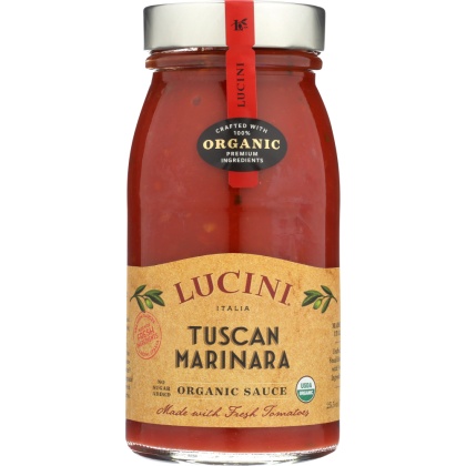 LUCINI: SAUCE TUSCAN MARINARA ORG (25.500 OZ)