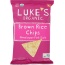 LUKE'S ORGANIC: Brown Rice Chips Himalayan Pink Sea Salt, 5 oz