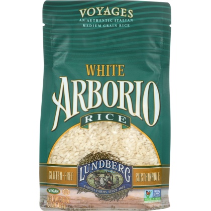 LUNDBERG: White Arborio Rice Gluten-Free, 1 lb