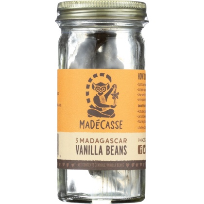 MADECASSE: Vanilla Beans, 4.5 oz