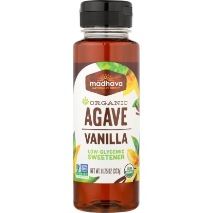 MADHAVA: Organic Agave Vanilla, 11.75 oz