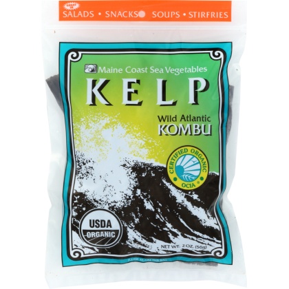 MAINE COAST: Sea Vegetables Kelp Wild Atlantic Kombu, 2 oz