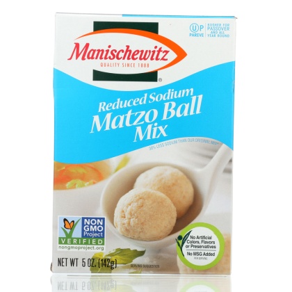 MANISCHEWITZ: Matzo Ball Mix Reduced Sodium, 5 oz