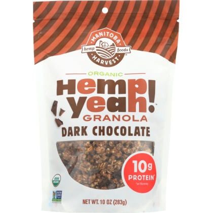 MANITOBA HARVEST: Granola Hemp Dark Chocolate, 10 oz