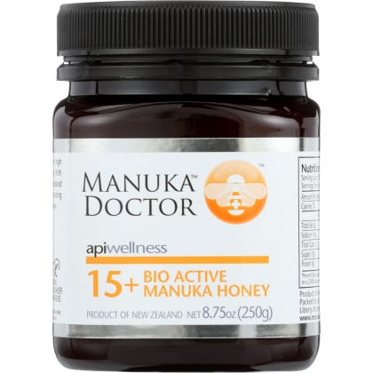 MANUKA DOCTOR: 15+ Bio Active Honey Manuka, 8.75 oz