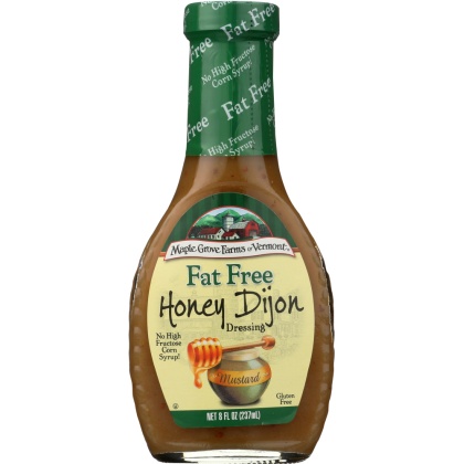 MAPLE GROVE: Fat Free Honey Dijon Dressing, 8 oz