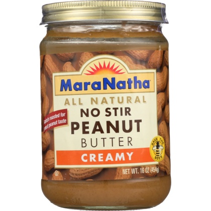 MARANATHA: No Stir Peanut Butter Creamy, 16 oz