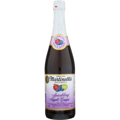 MARTINELLI\'S: Sparkling Juice Apple-Grape, 25.4 oz