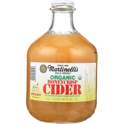 MARTINELLI: Juice Cider Honeycrisp Organic, 50.7 fo