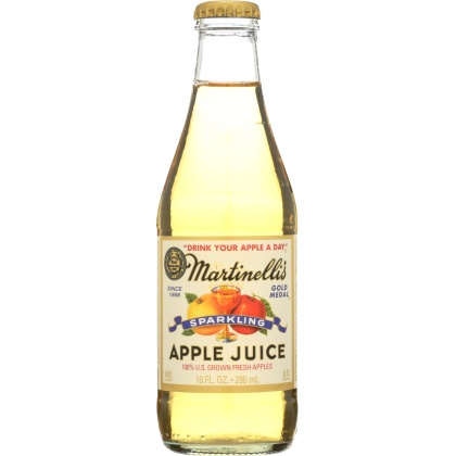 MARTINELLIS: Gold Medal Sparkling Apple Juice, 10 oz