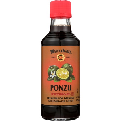 MARUKAN: Premium Soy Dressing With Sudachi Citrus Ponzu, 12 oz