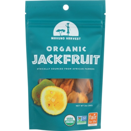 MAVUNO HARVEST: Dried Fruit Organic Jackfruit, 2 oz