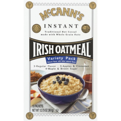 MCCANN\'S: Irish Oatmeal Variety Pack 10 Packets, 12.73 Oz