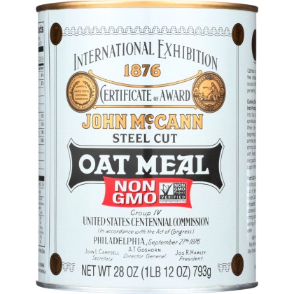 MCCANN\'S: Irish Steel Cut Oatmeal, 28 oz