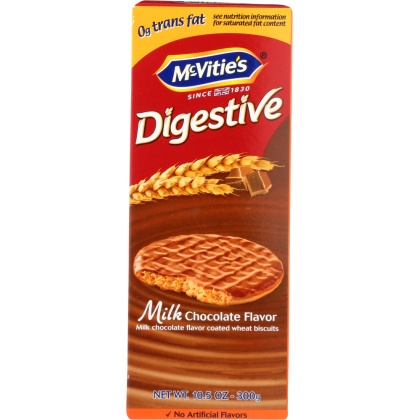 MCVITIES: Crackers Digestive Milk Chocolate, 10.5 oz