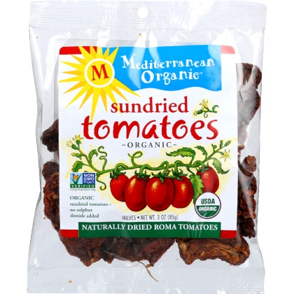 MEDITERRANEAN ORGANICS: Tomato Sundried Bag Organic, 3 oz