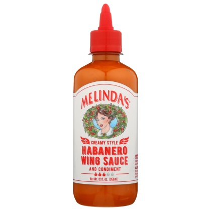 MELINDAS: Creamy Style Habanero Wing Sauce, 12 oz