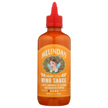 MELINDAS: Creamy Style Wing Sauce, 12 oz