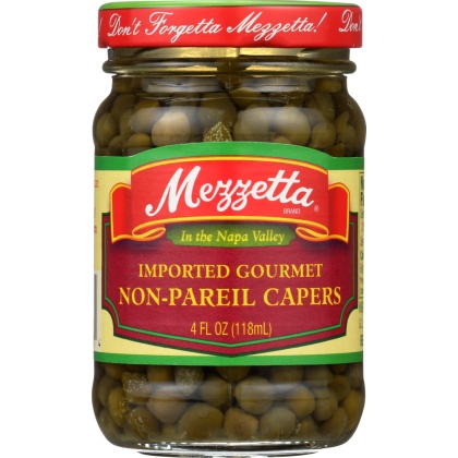 MEZZETTA: Imported Gourmet Non-Pareil Capers, 4 oz