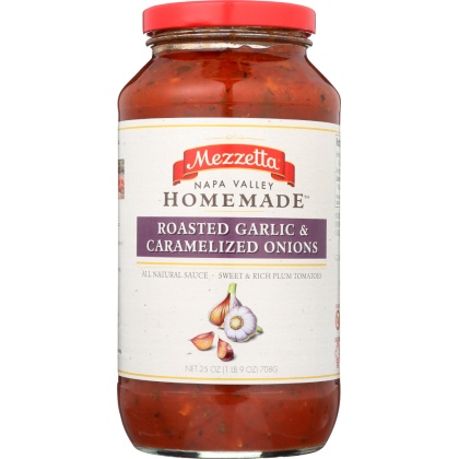 MEZZETTA: Napa Valley Bistro Roasted Garlic Pasta Sauce, 25 oz