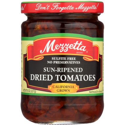 MEZZETTA: Sun-Ripened Dried Tomatoes in Olive Oil, 8 oz