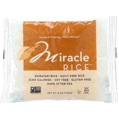 MIRACLE NOODLE: Miracle Rice, 8 oz