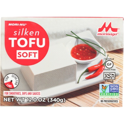 MORI-NU: Soft Silken Tofu, 12 oz