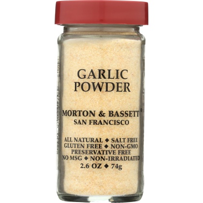 MORTON & BASSETT: Garlic Powder, 2.6 oz