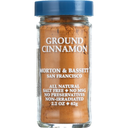 MORTON & BASSETT: Ground Cinnamon, 2.7 oz