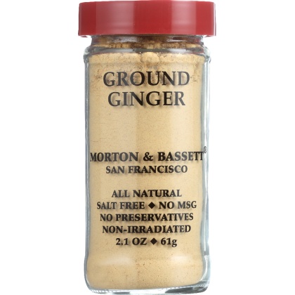 MORTON & BASSETT: Ground Ginger, 2.1 oz