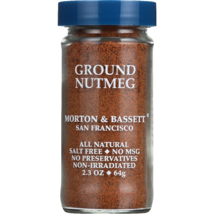 MORTON & BASSETT: Ground Nutmeg, 2.3 oz