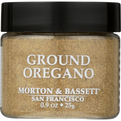 MORTON & BASSETT: Ground Oregano Seasoning, 0.9 oz