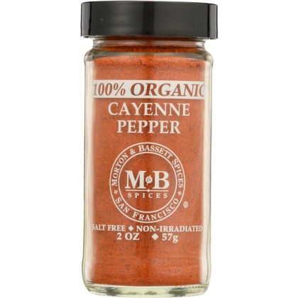 MORTON & BASSETT: Organic Cayenne Pepper, 2 oz