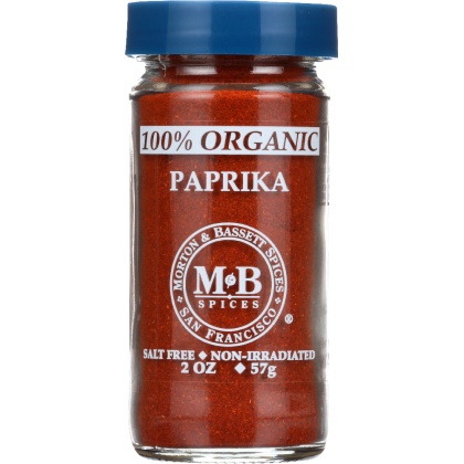 MORTON & BASSETT: Organic Paprika, 2 Oz