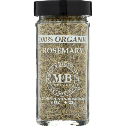 MORTON & BASSETT: Organic Rosemary, .8 oz