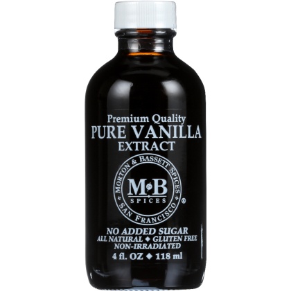 MORTON & BASSETT: Pure Vanilla Extract, 4 oz