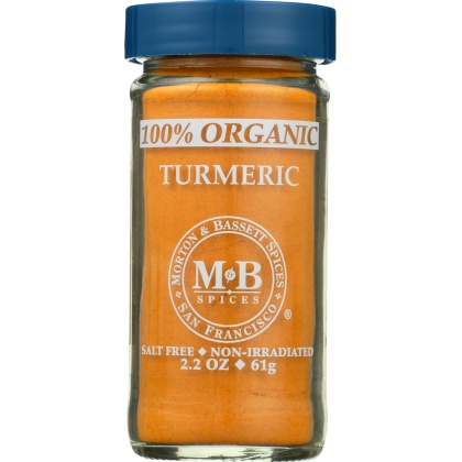 MORTON & BASSETT: Turmeric 100% Organic, 2.2 oz