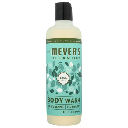 MRS MEYERS CLEAN DAY: Wash Body Basil, 16 fo